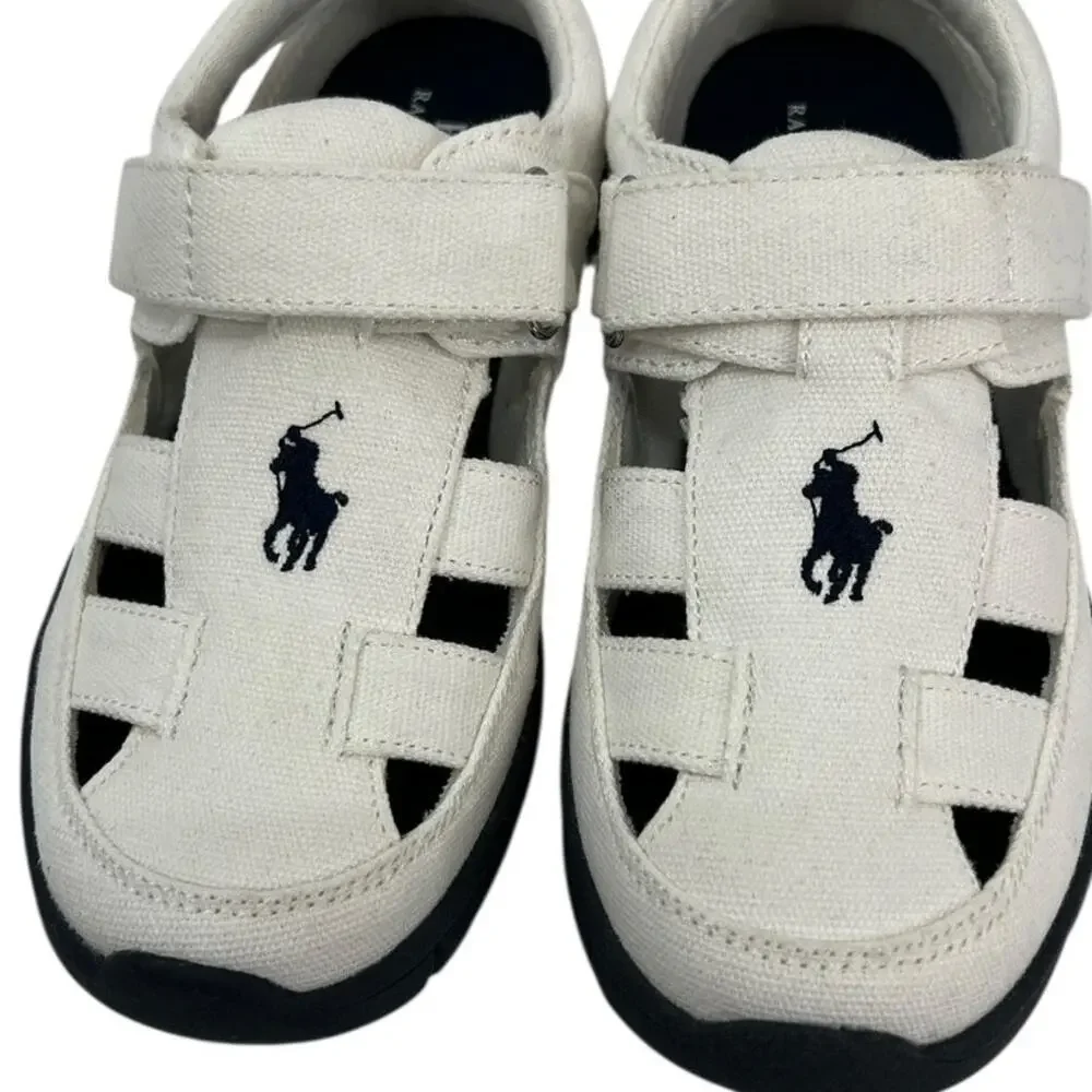 POLO RALPH LAUREN Barnes Fisherman Sandals KIDS SZ 2